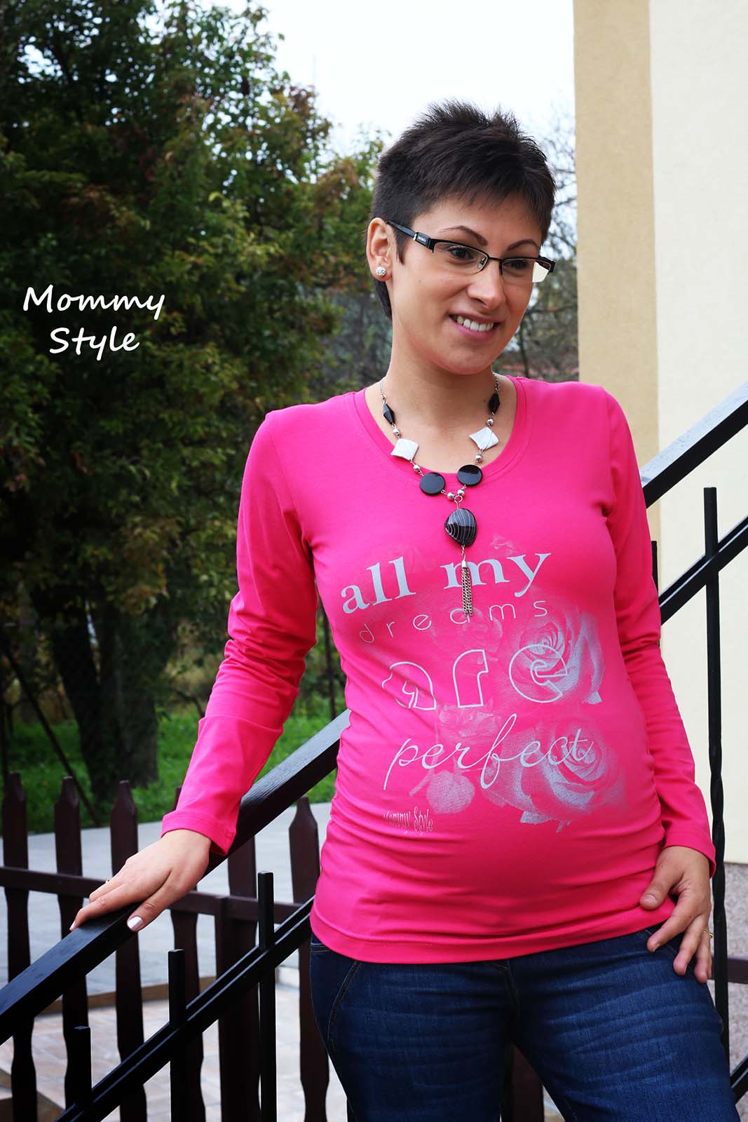 Mommy Style Az én álmom tökéletes kismama póló